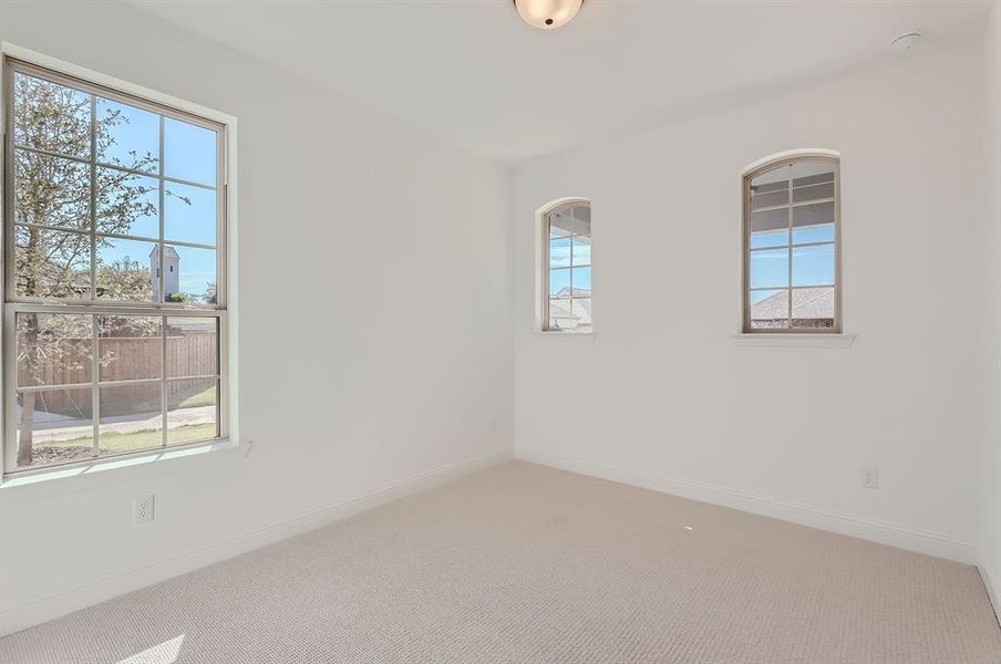 Unfurnished room featuring carpet floors