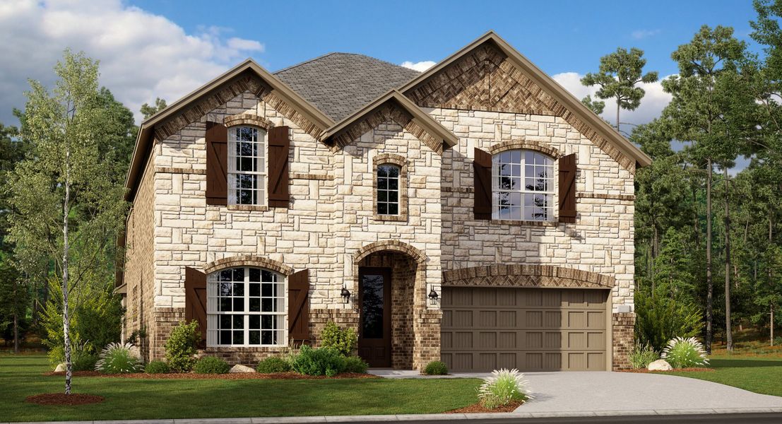 New construction Single-Family house 5106 Bancroft Drive, Princeton, TX 75407 Sunstone w/ Media- photo