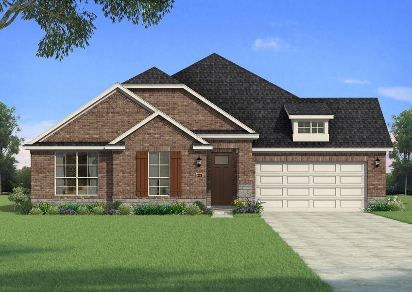 New construction Single-Family house Elinor, 4413 Angevin Avenue, Aubrey, TX 76227 - photo