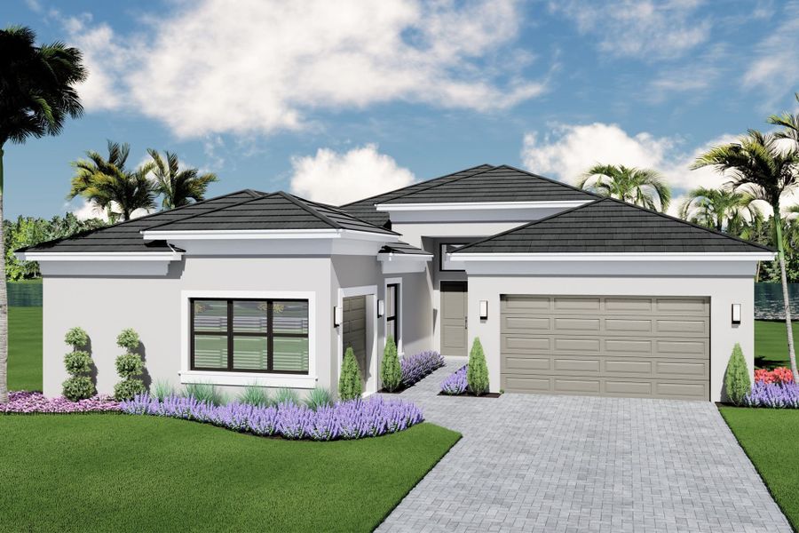 New construction Single-Family house Alexandra IV, 11219 Sweet Sage Avenue, Boynton Beach, FL 33473 - photo