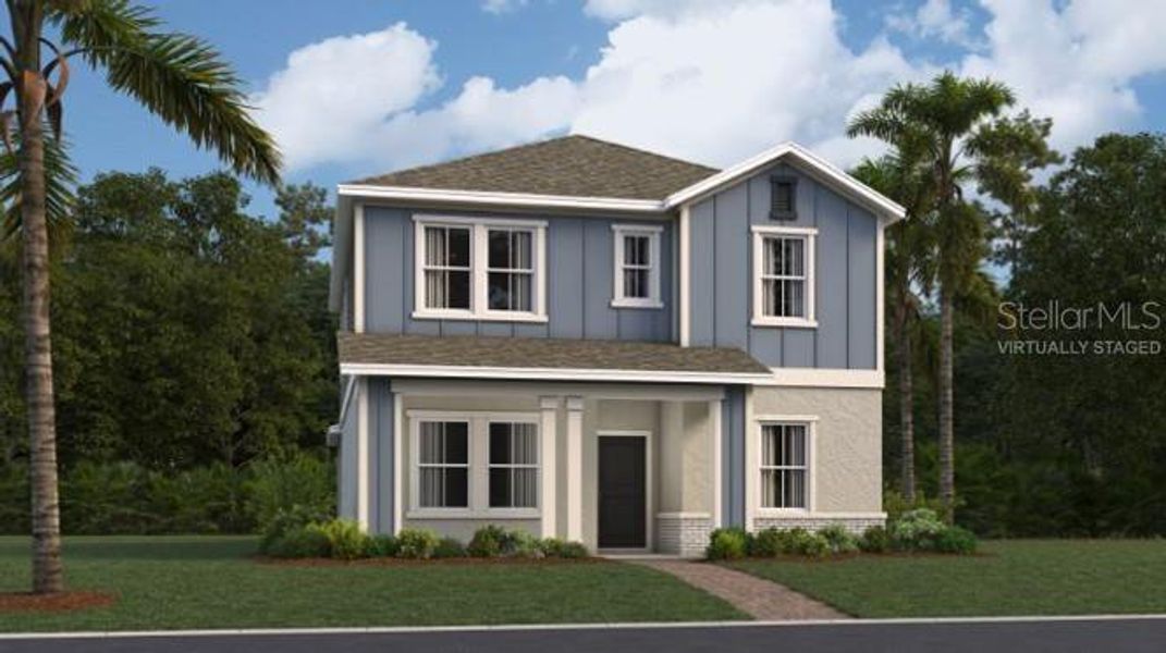 New construction Single-Family house 3112 Park Vale Road, Saint Cloud, FL 34771 Glenwood- photo