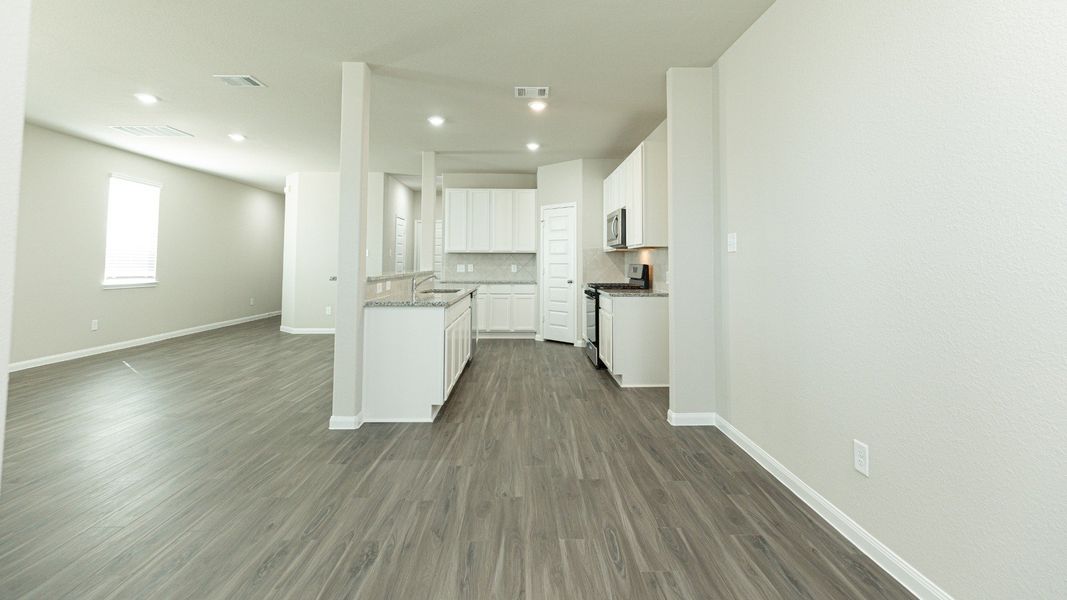 Dining Area to Kitchen