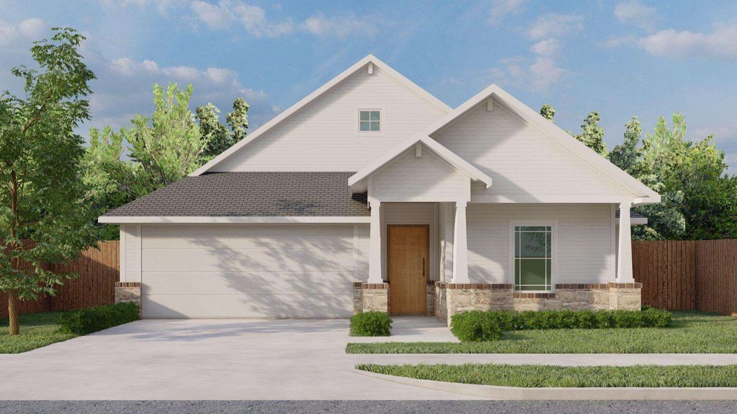New construction Single-Family house The Aglais, 437 Rose Avenue, Cleburne, TX 76033 - photo