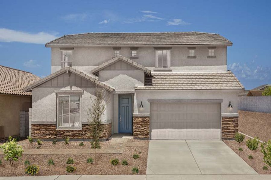 Exterior, Lot 337 | Wrightson | Sunrise - Peak Series | Surprise, AZ | Landsea Homes