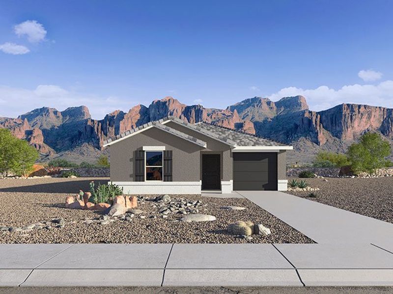 New construction Single-Family house Casey, 1518 E Fletcher Drive, Casa Grande, AZ 85122 - photo