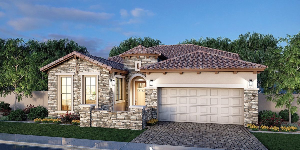 New construction Single-Family house Residence Nine, 5935 E Redmont Drive, Mesa, AZ 85215 - photo