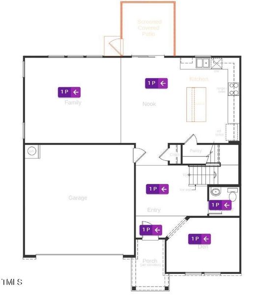 Flooring Diagram First Floor