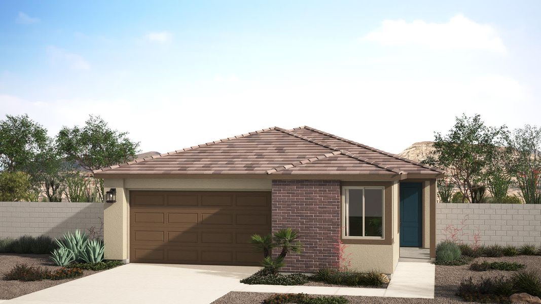 Desert Prairie Elevation | Meyerson | Valencia at Citrus Park | New Homes in Goodyear, AZ | Landsea Homes