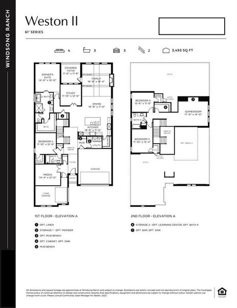 Fantastic entertaining spaces, elegant bedroom spaces, luxurious baths....our Weston II plan is the perfect dream home!