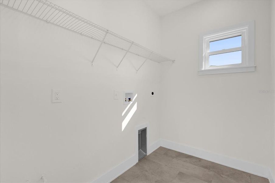 Large laundry room upstairs