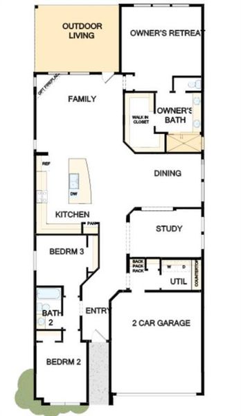 The success of a floor plan is the way you can move through it…You’ll be amazed at how well this home lives…We call it traffic patterns.