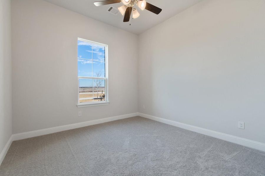 Bedroom | Concept 2406 at Hidden Creek Estates in Van Alstyne, TX by Landsea Homes