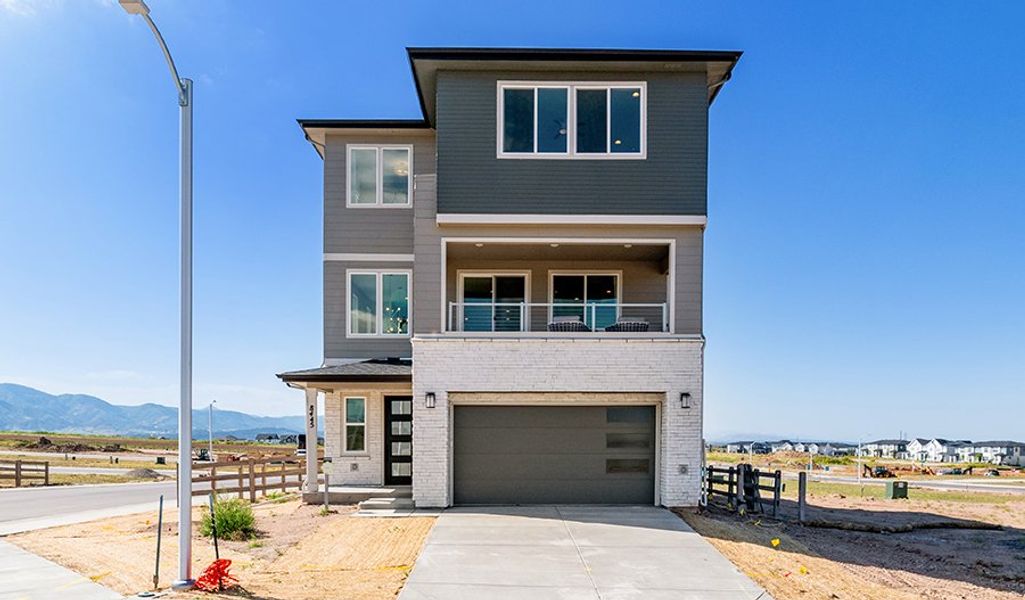 New construction Single-Family house 8445 Snake River Street, Littleton, CO 80125 Linton- photo