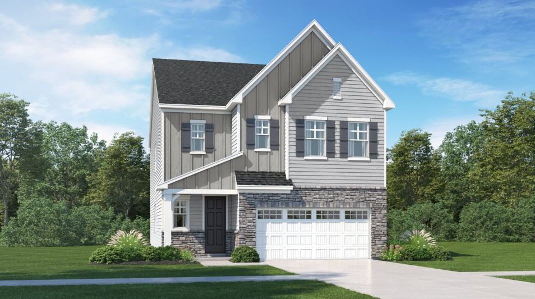 New construction Single-Family house Winstead III, 7300 Woods Creek Road, Apex, NC 27539 - photo