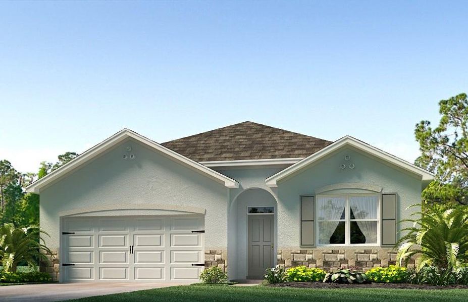 New construction Single-Family house 3424 Shady Sunrise Loop, Plant City, FL 33565 - photo