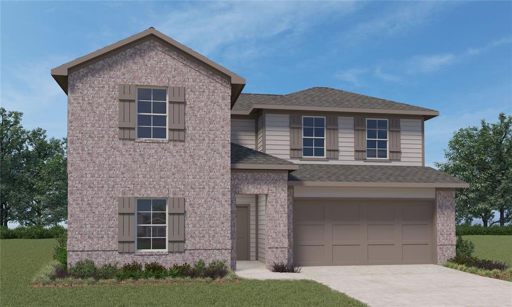 New construction Single-Family house 31819 Melkridge Road, Fulshear, TX 77441 OZARK- photo