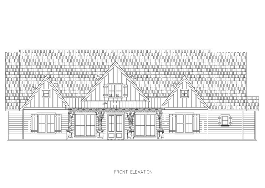 New construction Single-Family house 3105 Plan, 7533 County Road 1127, Godley, TX 76044 - photo