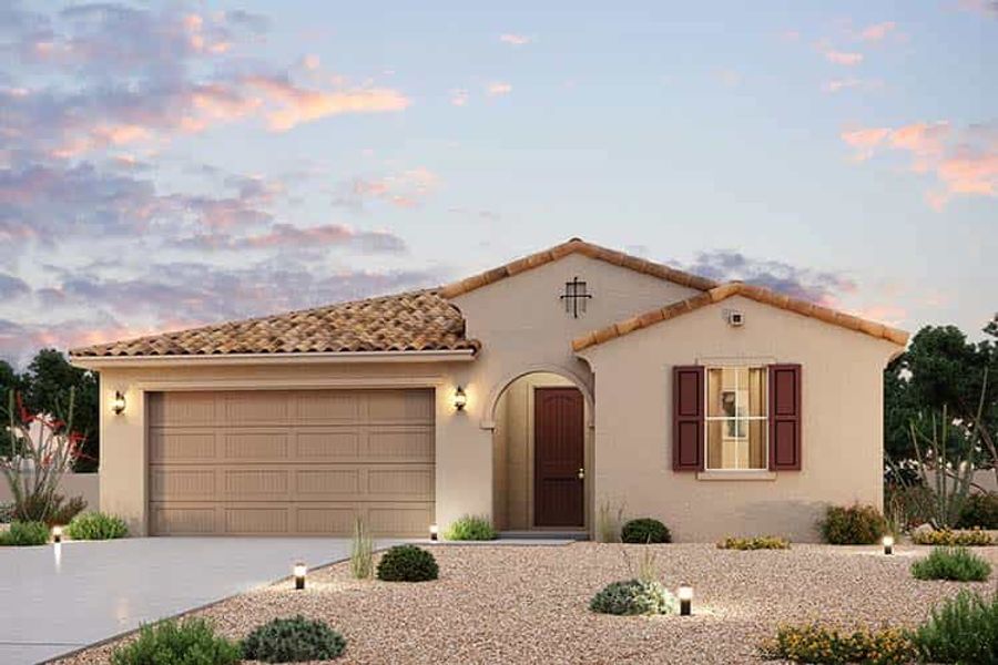 New construction Single-Family house Plan 7, 35320 West Mallorca Ave, Maricopa, AZ 85138 - photo