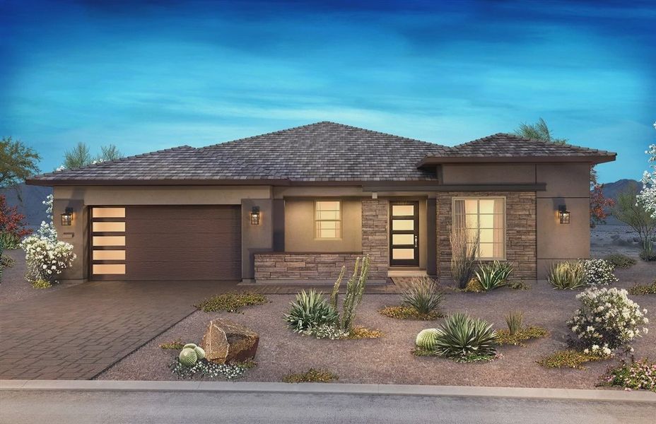 Desert Contemporary Exterior, Color 10