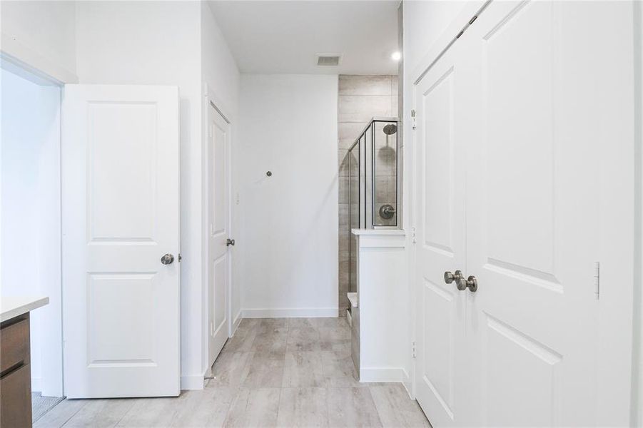 Ensuite luxurious master bathroom