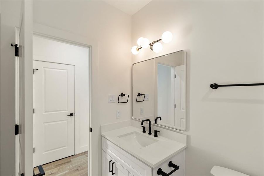 secondary bathroom