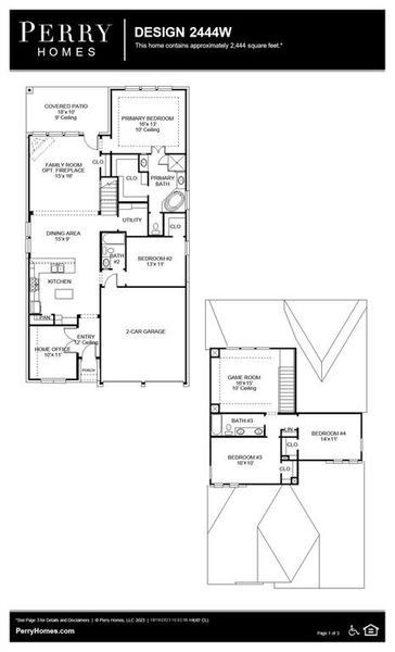 New construction Single-Family house 104 Plant Ln, Liberty Hill, TX 78642 Design 2444W- photo