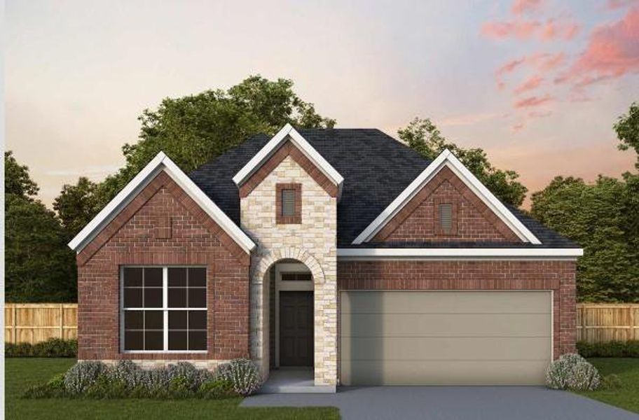 New construction Single-Family house 124 Rocking R Ct, Georgetown, TX 78633 The Woodworth- photo