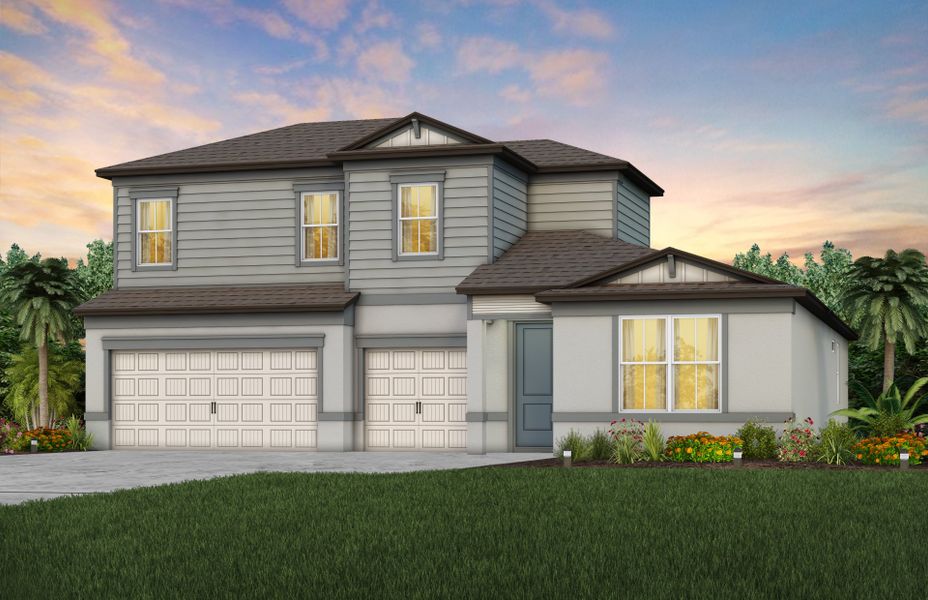 New construction Single-Family house Mahogany Grand, 15405 Boyette Road, Riverview, FL 33569 - photo