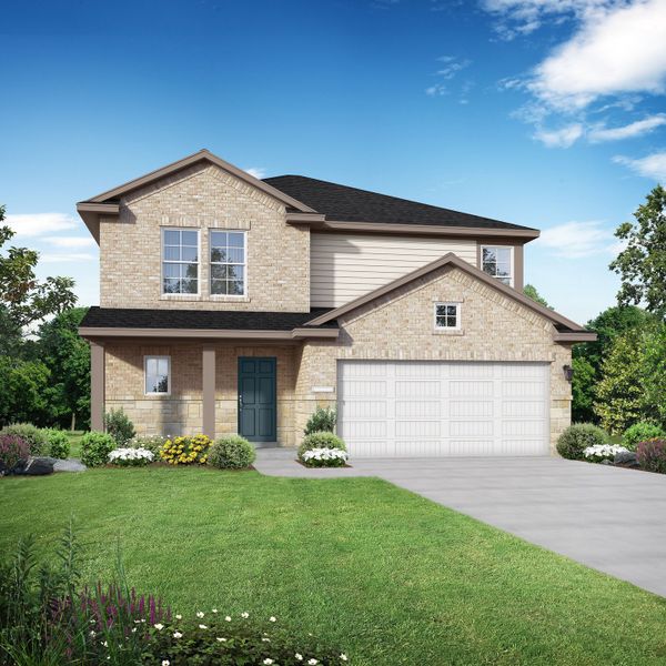 New construction Single-Family house The Tierra A, 41010 Farm To Market 1774, Magnolia, TX 77354 - photo