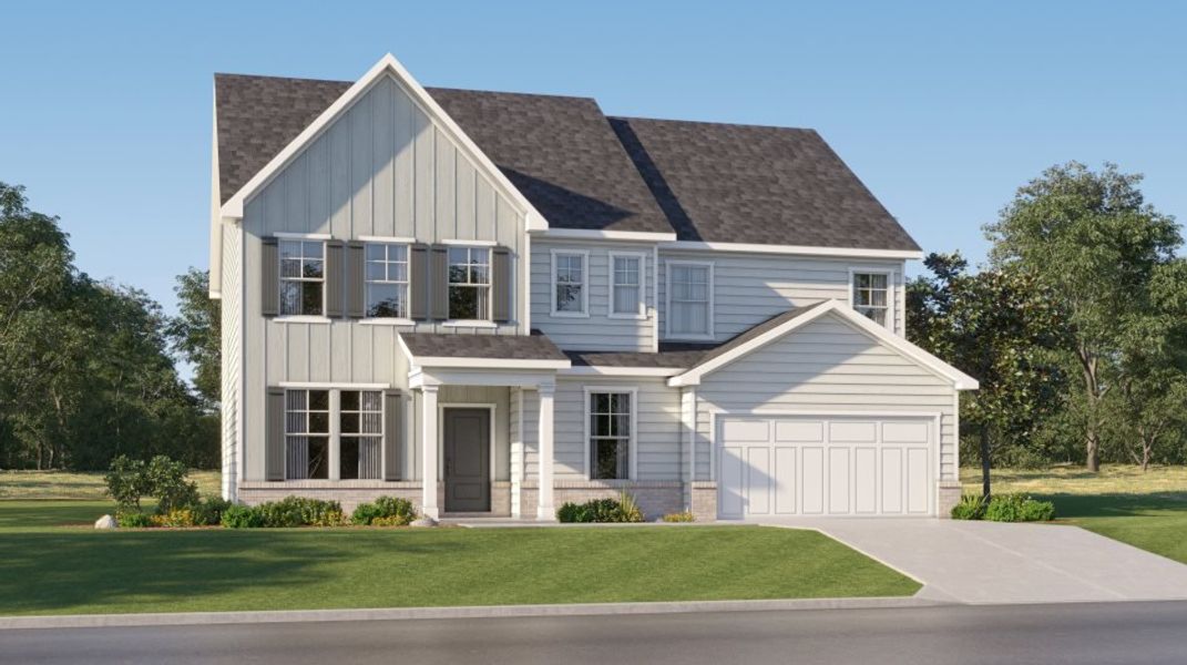 New construction Single-Family house Fairmont, 8 Foothills , Sharpsburg, GA 30277 - photo