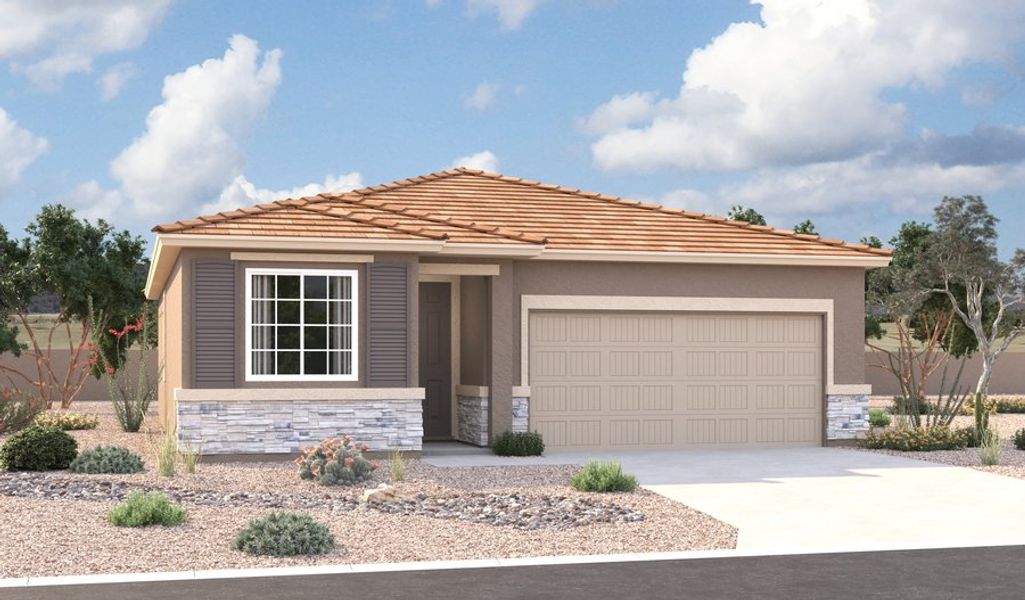 New construction Single-Family house Juniper, 21735 E. Treasure Road, Red Rock, AZ 85145 - photo