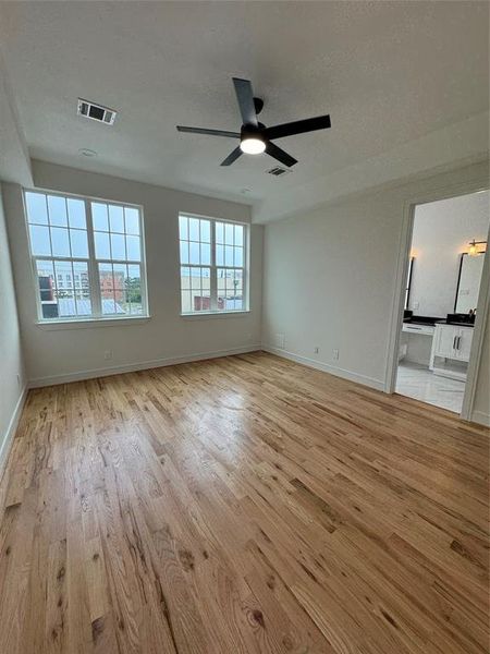 Primary bedroom on the 3rd floor.