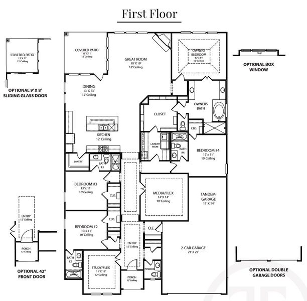 New construction Single-Family house Plan 5022, 2961 Meadow Dell Drive, Prosper, TX 75078 - photo