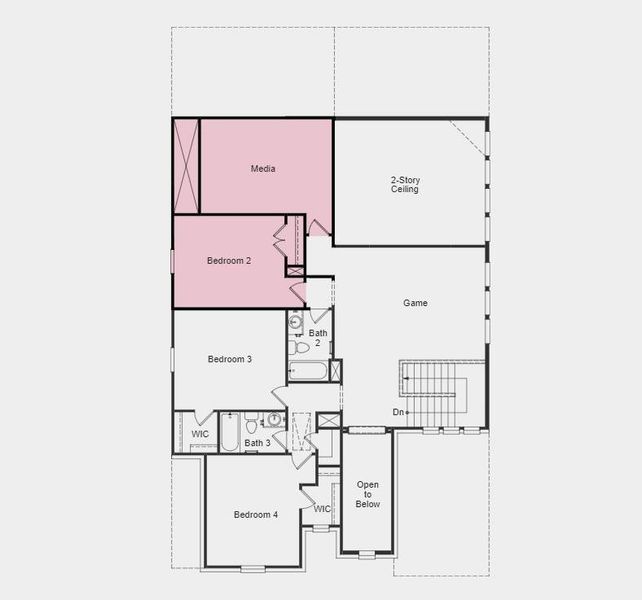 Structural options added include: additional bedroom with bath, media room, extended owner's suite and soaking tub in primary suite.