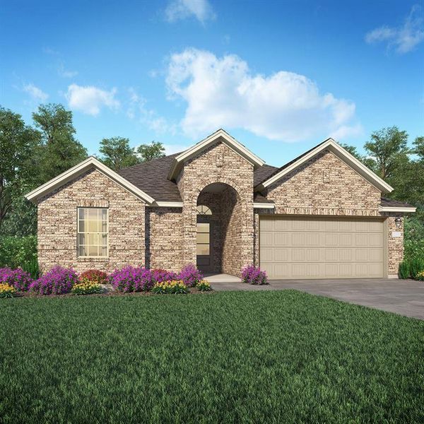 New construction Single-Family house 4326 Liberty Ranch Way, Baytown, TX 77521 Brenham II- photo