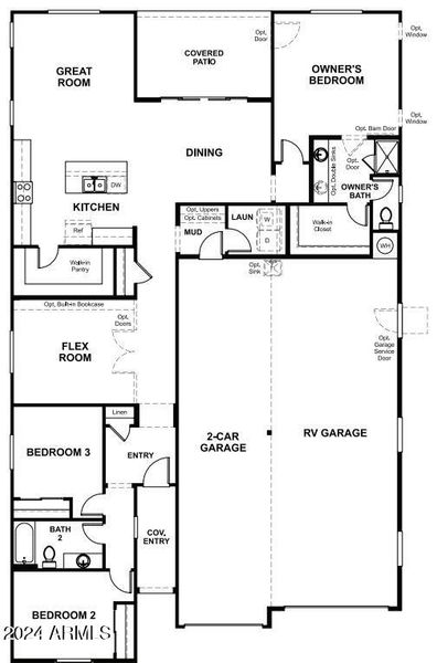 Lot 73 EDO II Slate Floor Plan