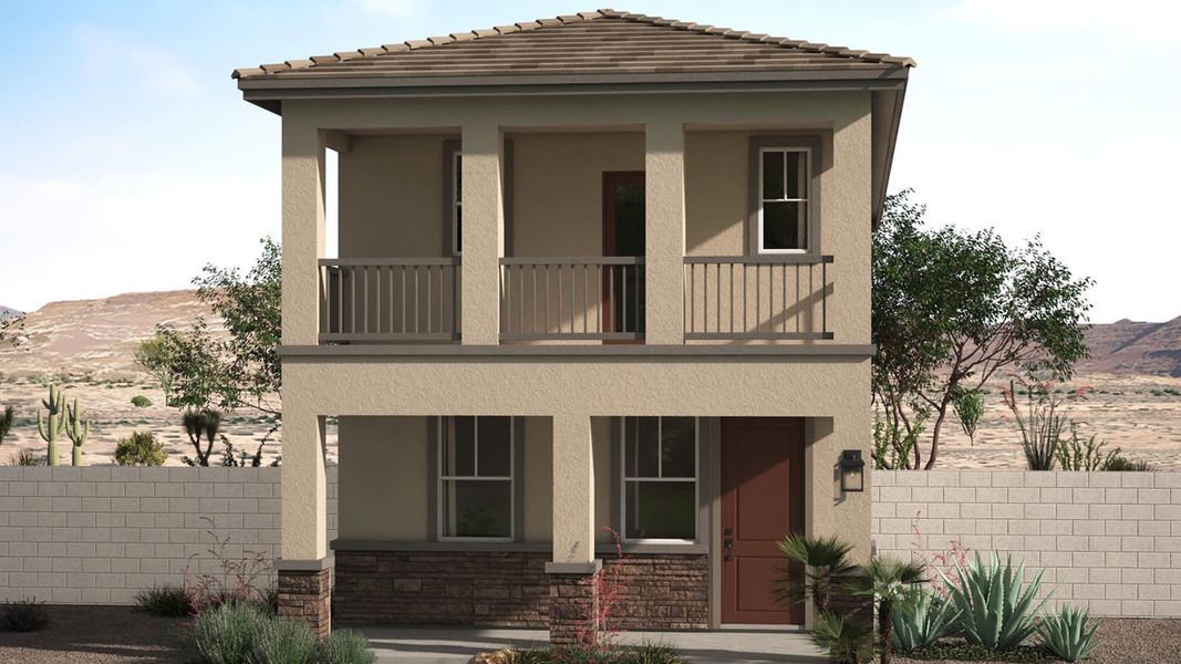 Craftsman Elevation | Sterling | Solvida at Estrella | New Homes in Goodyear, AZ | Landsea Homes