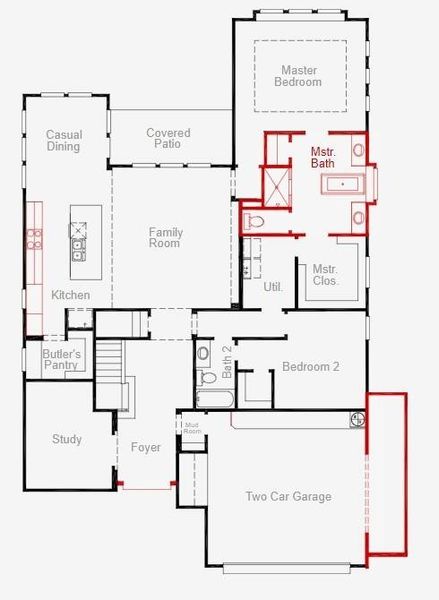 1st floor diagram