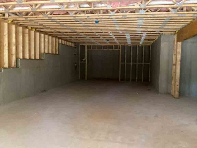 Basement Construction Progress