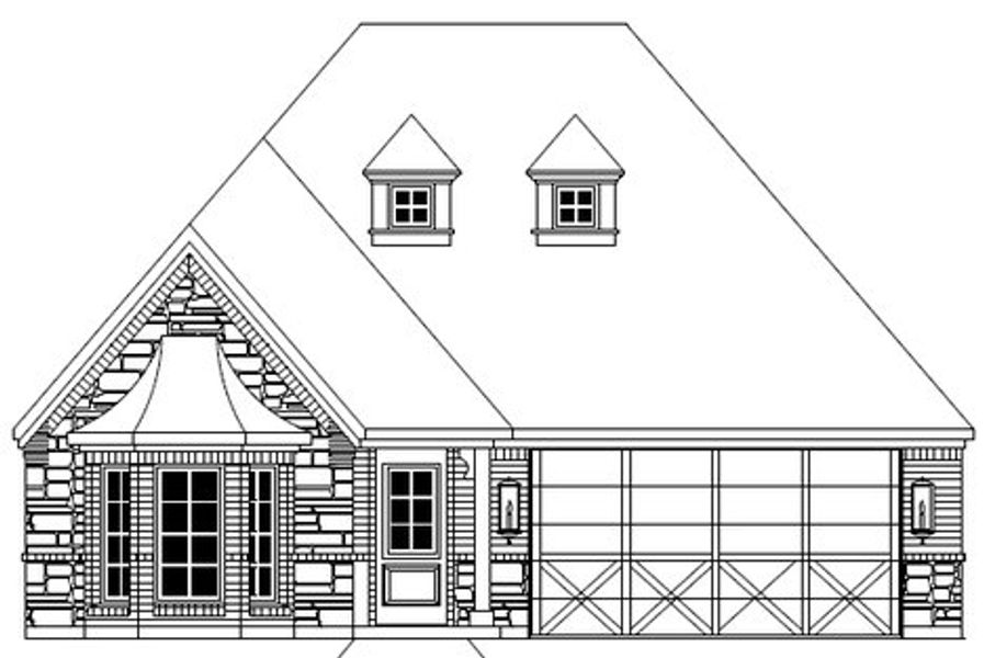New construction Single-Family house The Gillis, 316 Arrowhead Pass, Keller, TX 76248 - photo