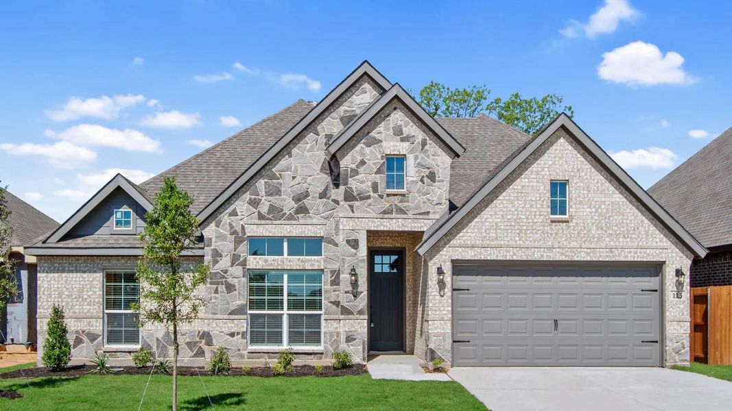 New construction Single-Family house Concept 3218, 3117 Blue Hill Drive, Burleson, TX 76028 - photo