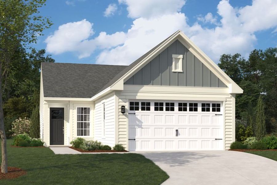 New construction Single-Family house The Hickory, 134 Falls Village Drive, Durham, NC 27703 - photo