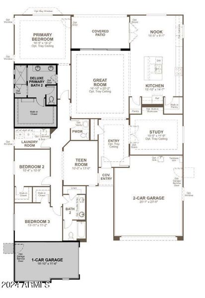 New construction Single-Family house 4832 W Stargazer Place, Laveen, AZ 85339 - photo