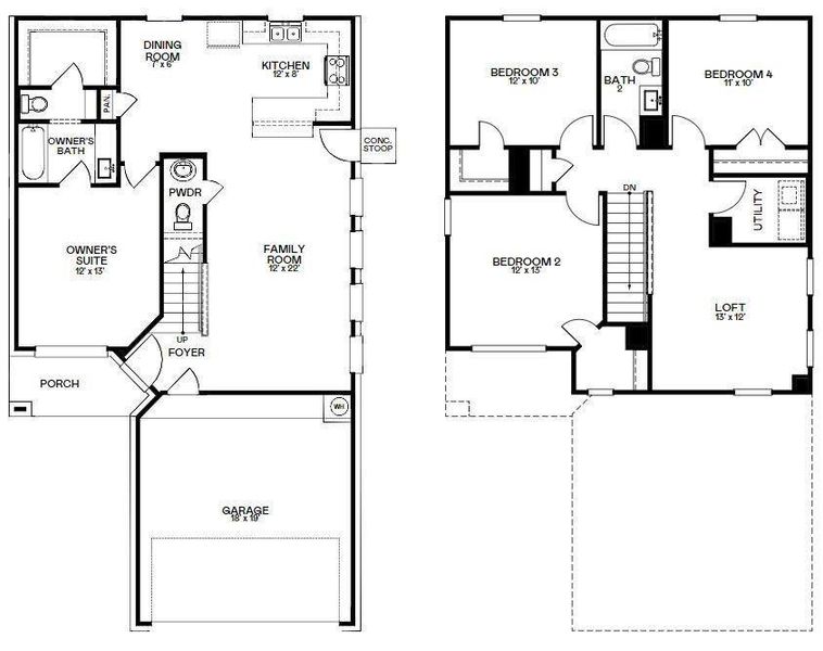New construction Single-Family house 2750 Pheasant Hill Court, Conroe, TX 77306 Hawthorn II- photo