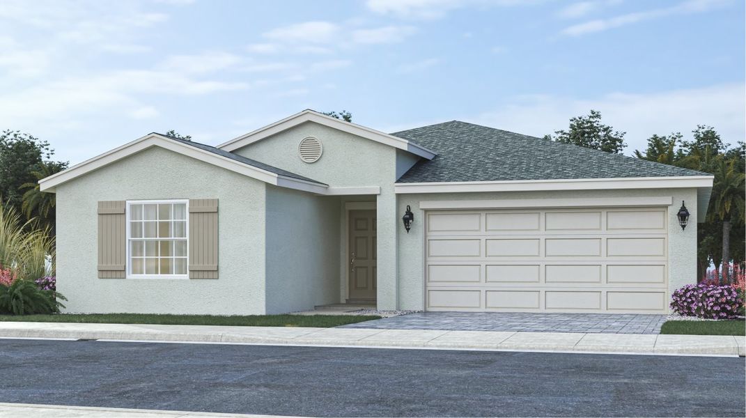 New construction Single-Family house Hartford, 6205 Sweetwood Drive, Port St. Lucie, FL 34987 - photo