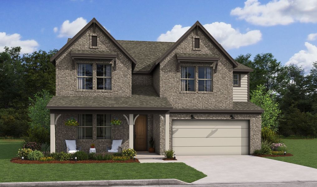 New construction Single-Family house Tuscaloosa, 7919 Palm Glade Drive, Cypress, TX 77433 - photo