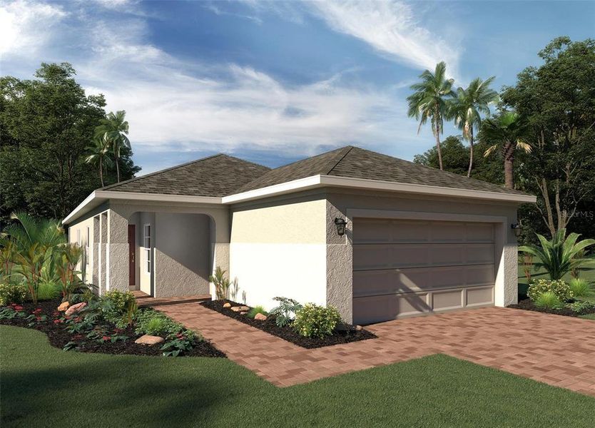 New construction Single-Family house 1621 Swan Swim Drive, Davenport, FL 33837 Delray- photo