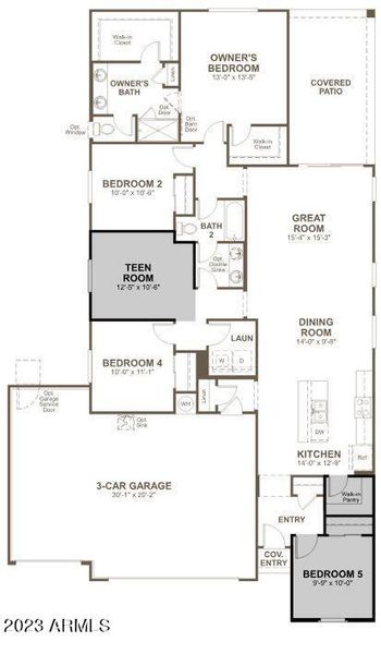 Lot 116 Sunstone Configuration