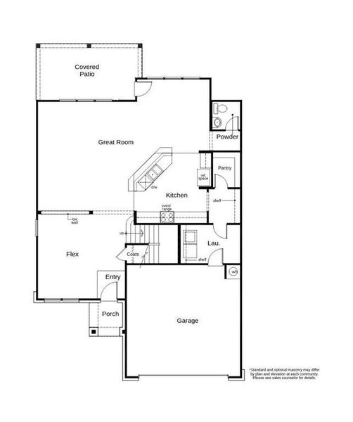 Plan 2130 features 4 bedrooms, 2 bath, 1 half bath, attached 2 car garage with over 2,800 square foot of living space.