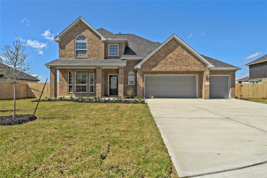 New construction Single-Family house 11911 Champions Forest Drive, Mont Belvieu, TX 77535 - photo